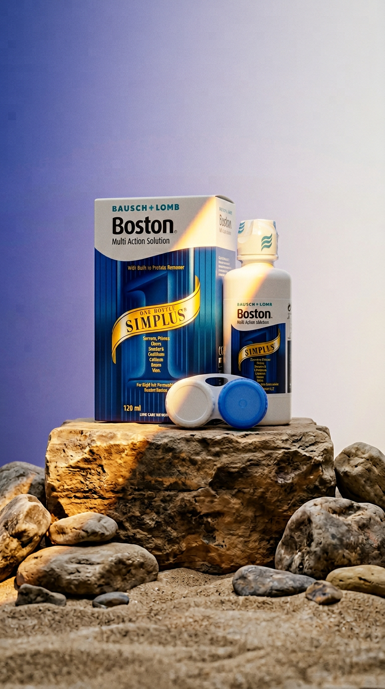 AI product shot of Boston Simplus 120ml