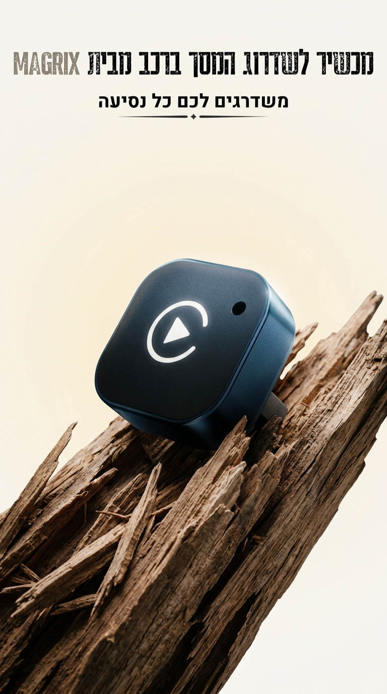 AI product shot of מכשיר לשדרוג המסך ברכב מבית MAGRIX