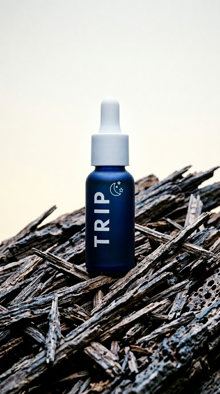 AI product shot of Dream Drops – A Blend with Chamomile & CBD – 3000mg