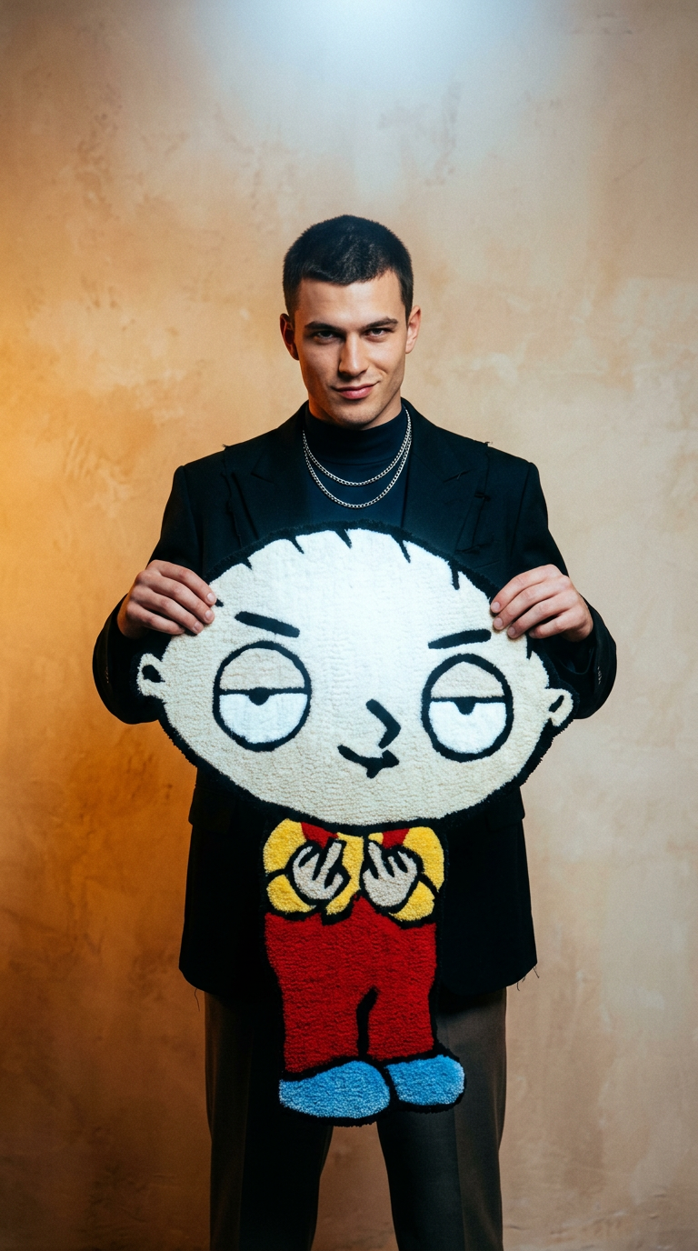 AI product shot of Stewie