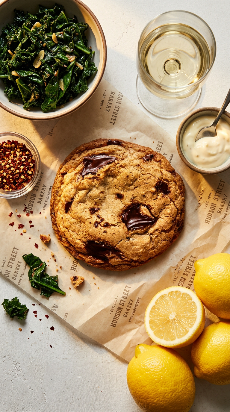AI product shot of BA’s Best Chocolate Chip Cookies