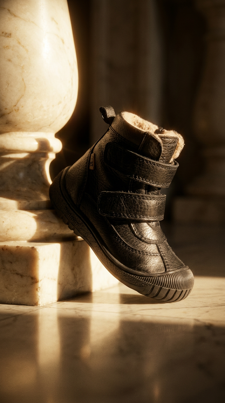 AI product shot of ellis tex black