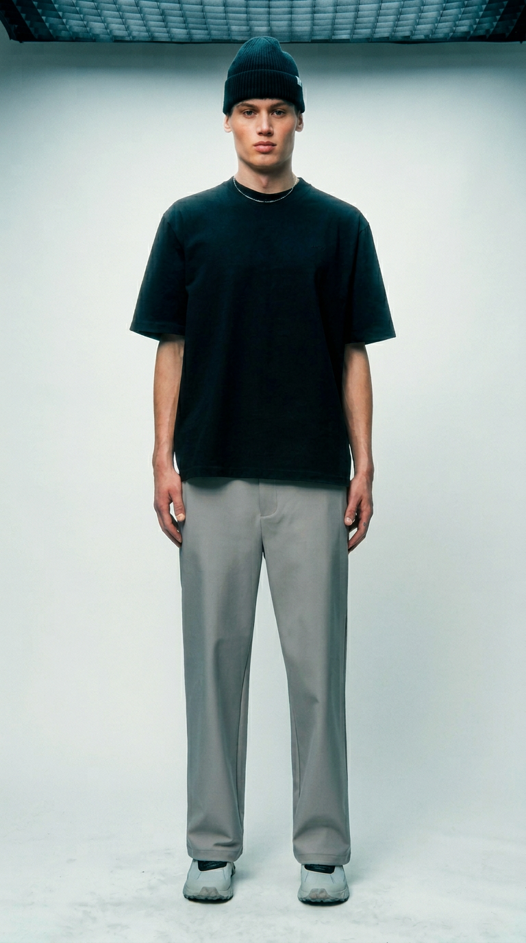 AI product shot of Staple 01 Tee