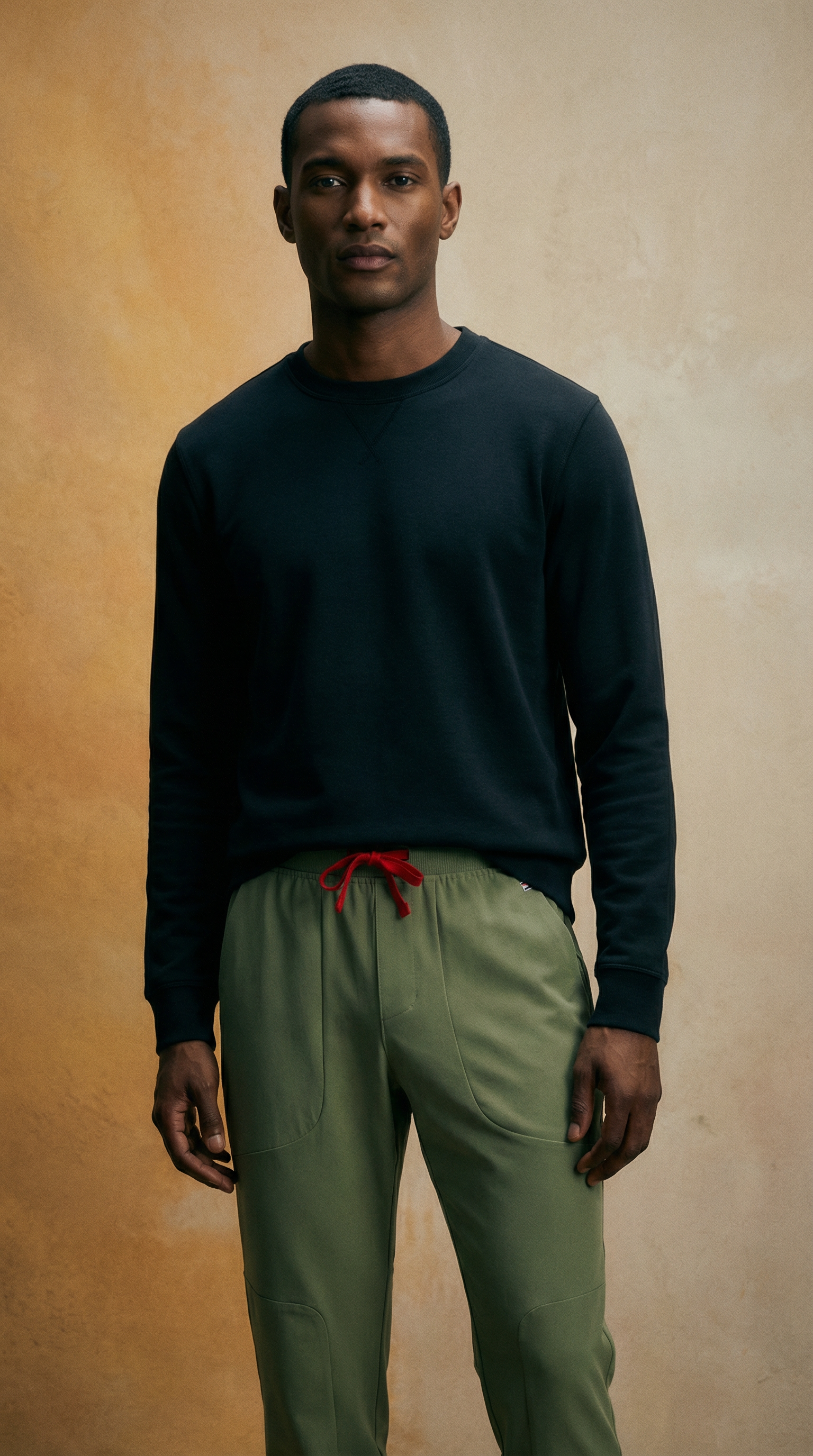 AI product shot of FYSEL® Milos Jogger Scrub Pants