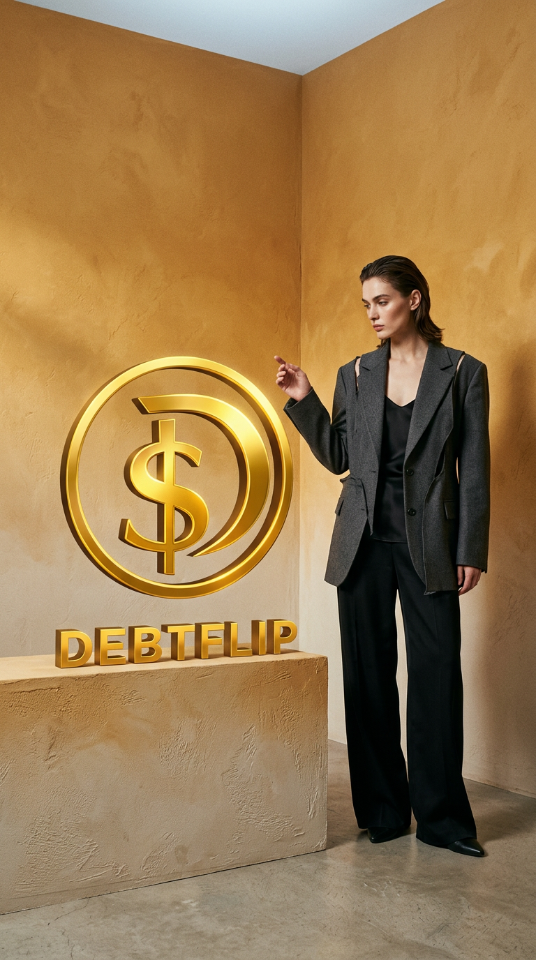 AI product shot of DebtFlip