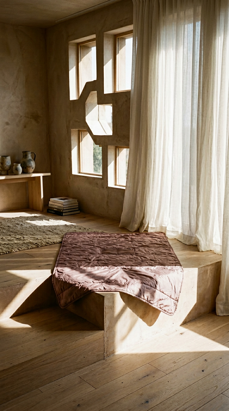 AI product shot of Layover™ Blanket Quartz