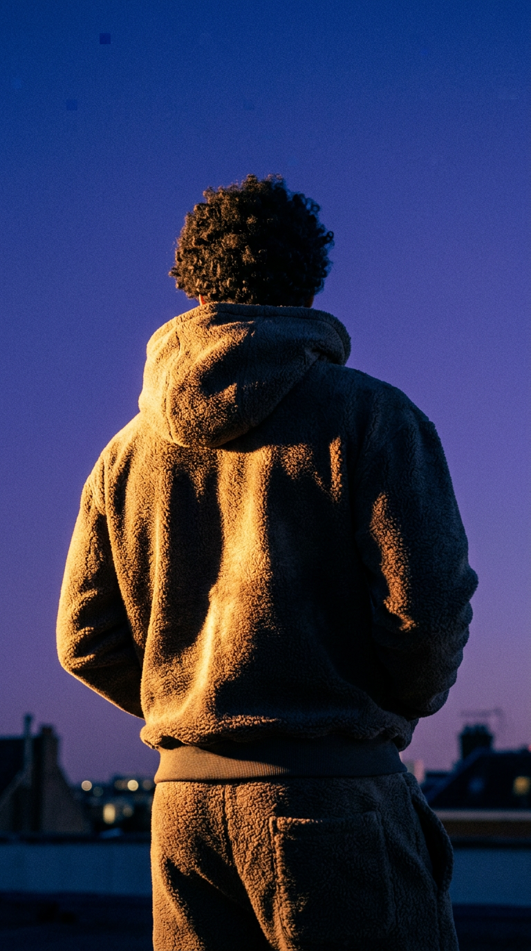 AI product shot of Subtle Hoodie