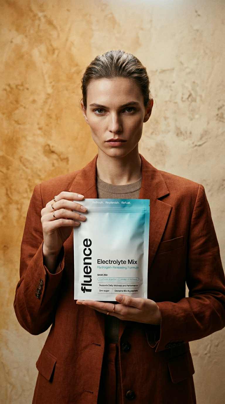 AI product shot of Hydrogen Electrolyte Mix Base 250