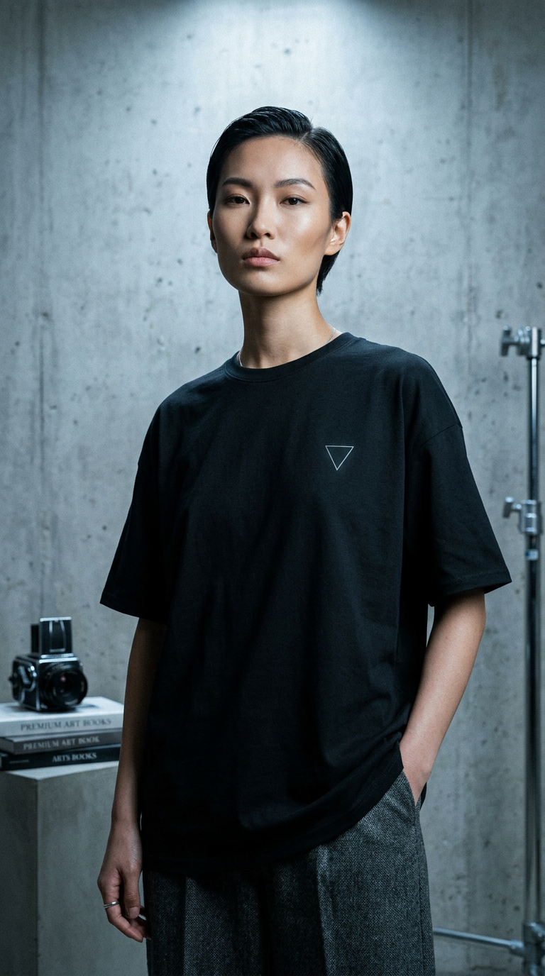 AI product shot of Abyss - Premium Unisex Shirt
