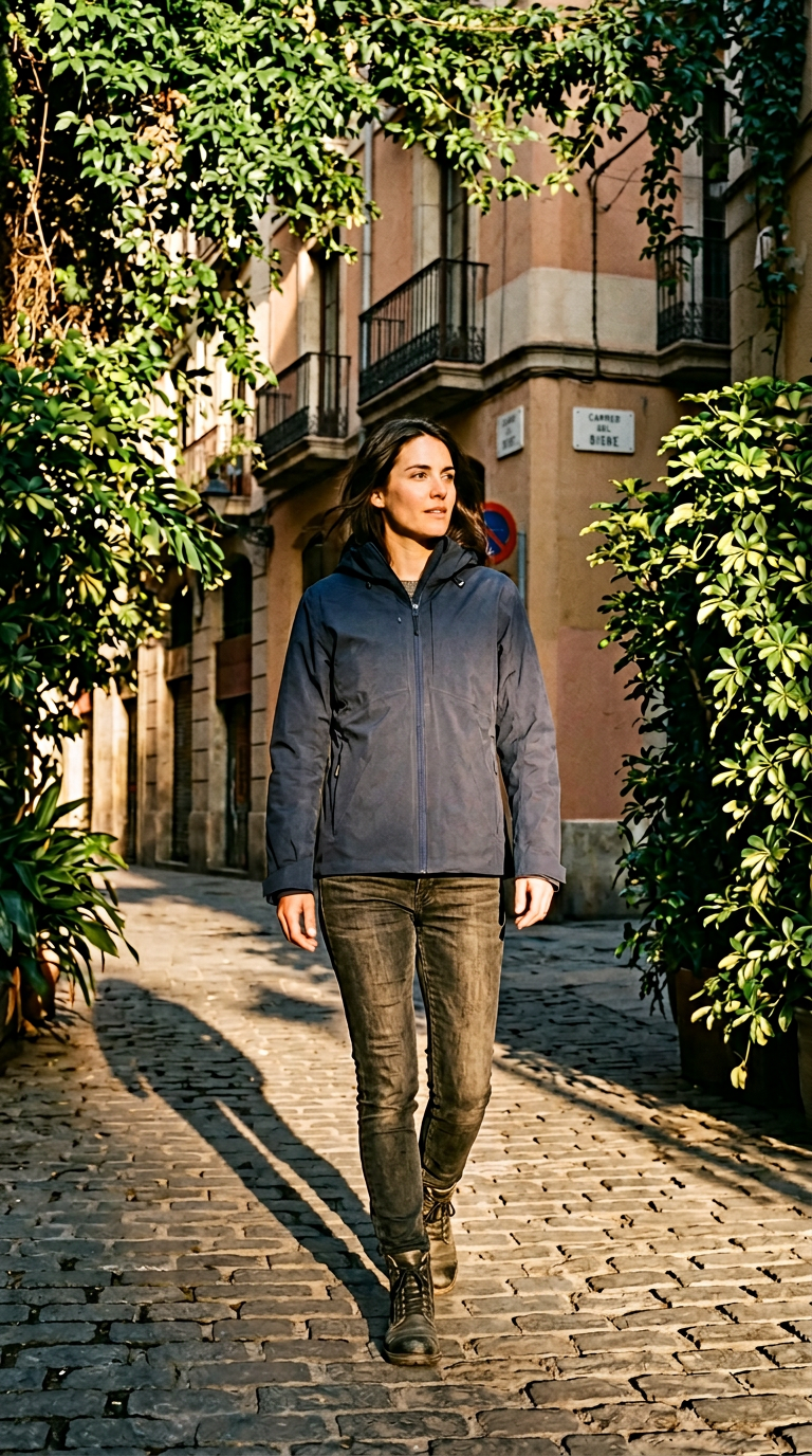 AI product shot of All Weather Winter Jacket