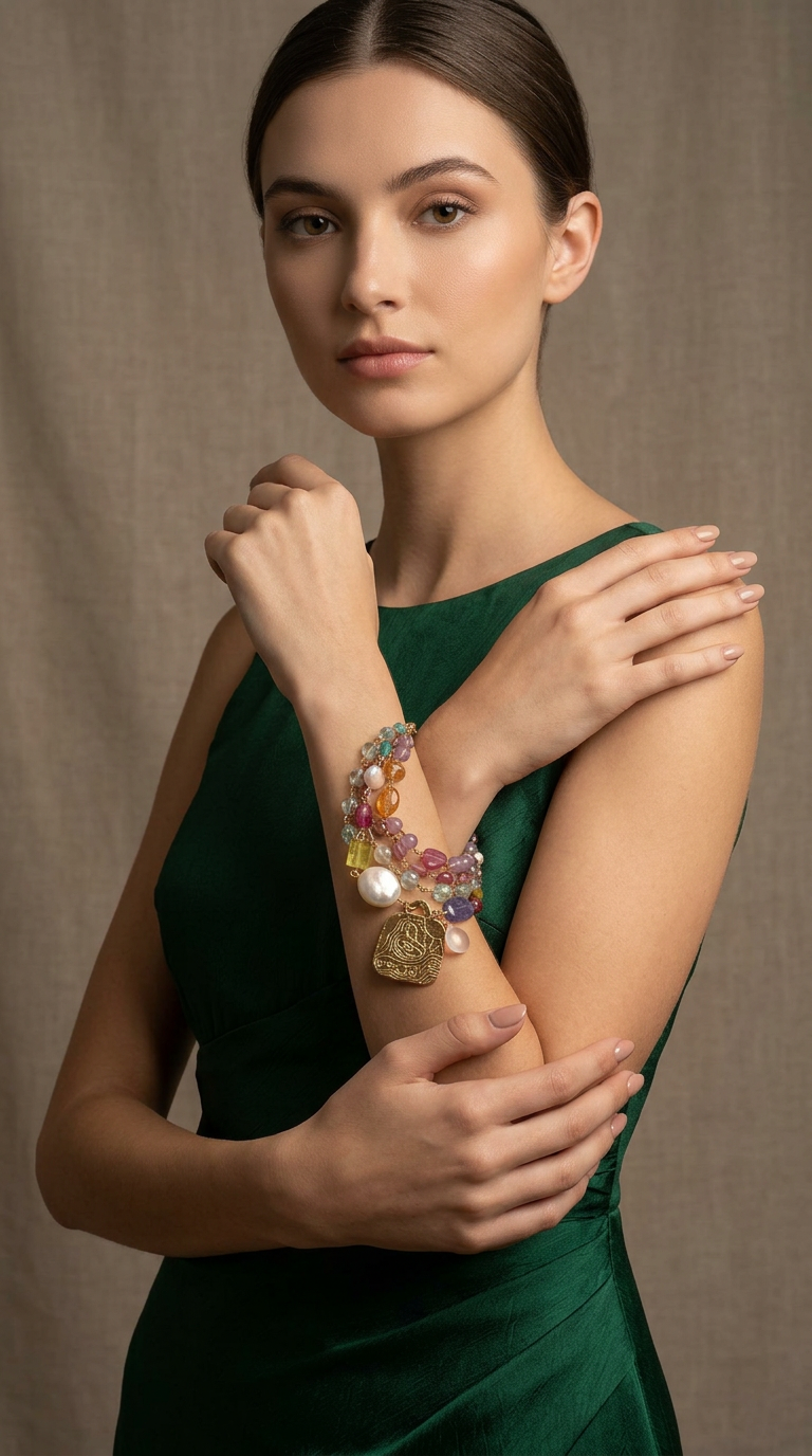 AI product shot of Dreamers Bracelet