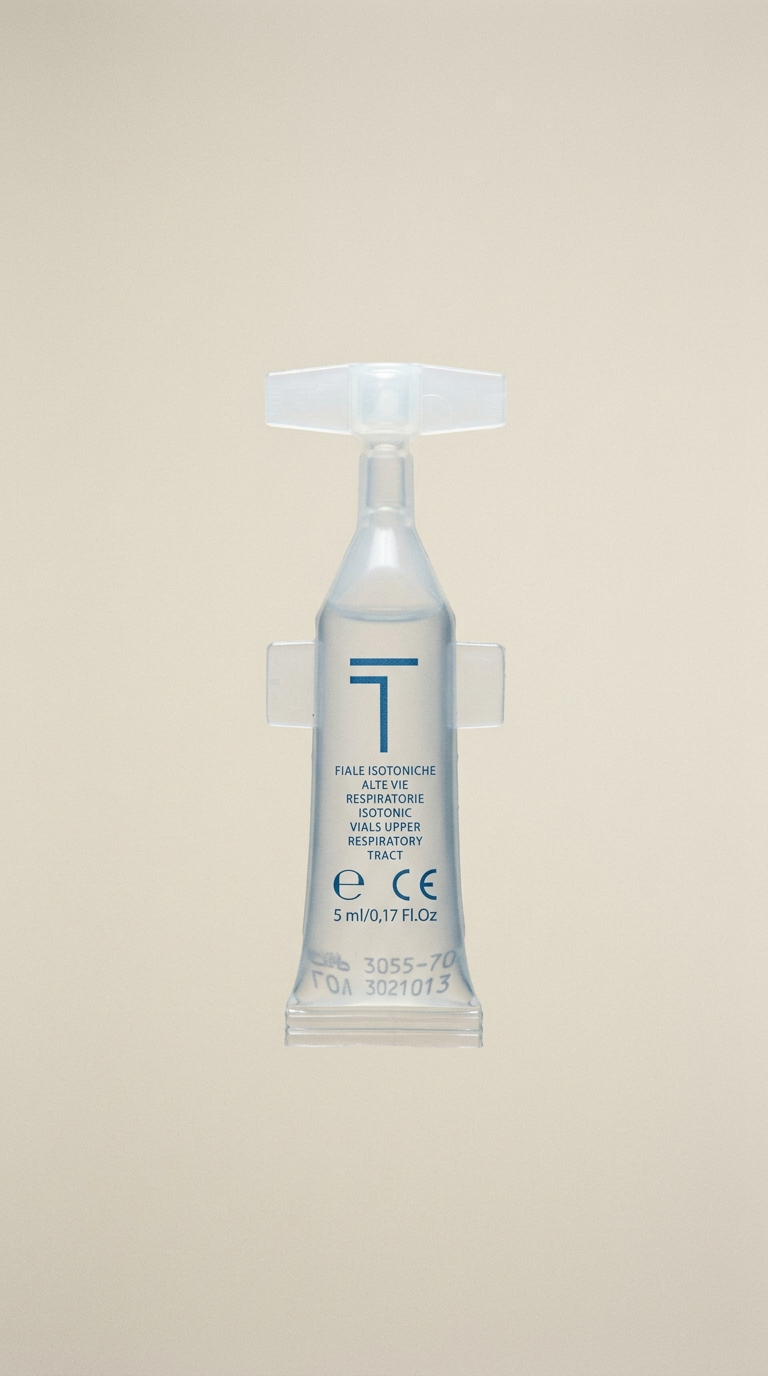 AI product shot of Fiale Isotoniche 15x5ml