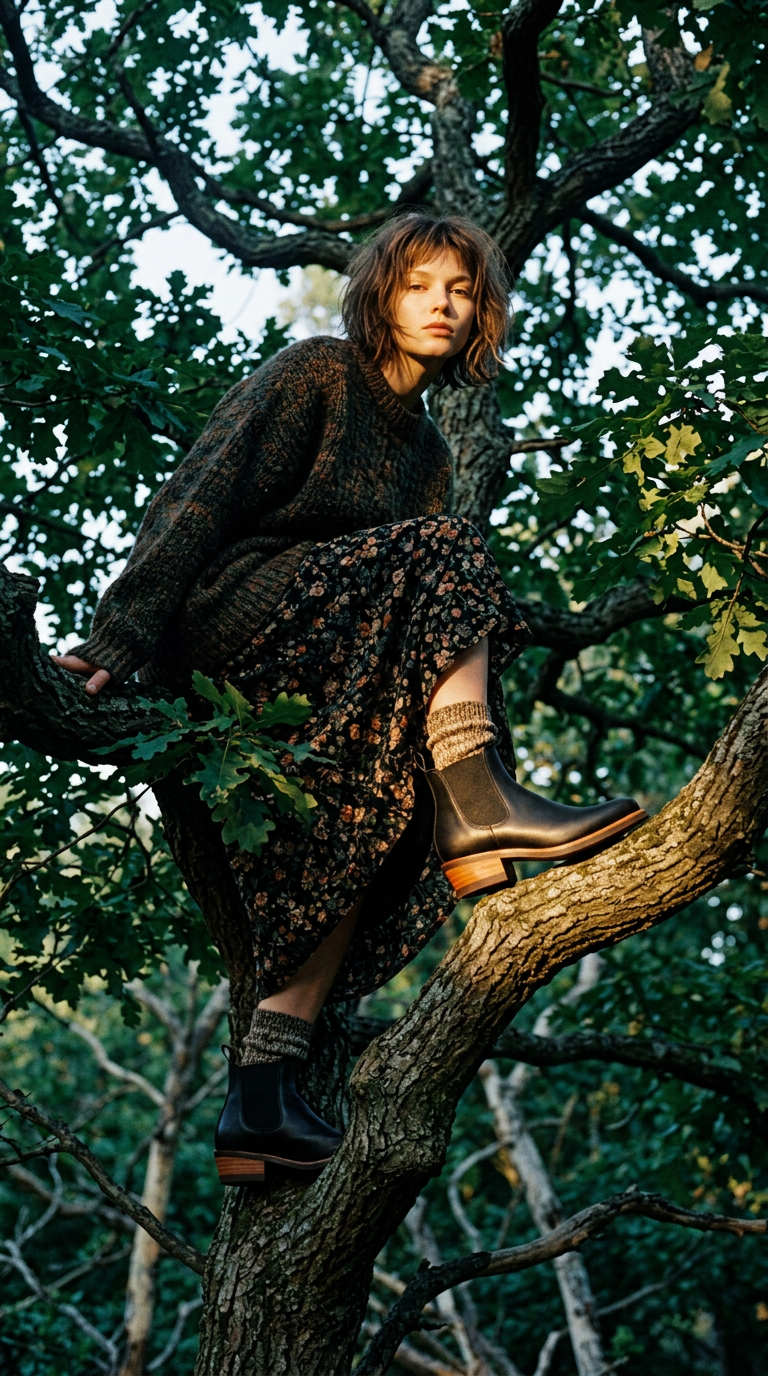 AI product shot of R.M. Williams Comfort Lady Yearling Boot - D Fit