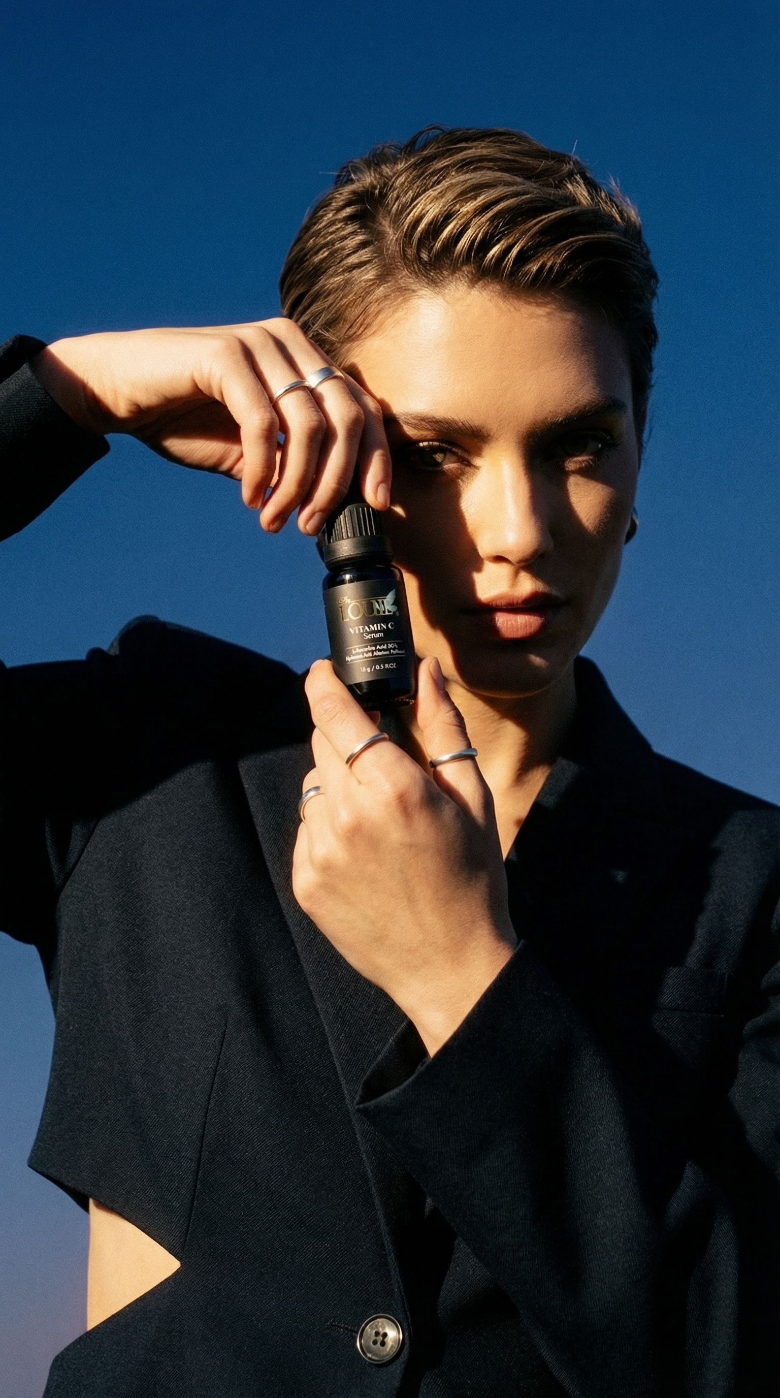 AI product shot of Vitamin C Serum