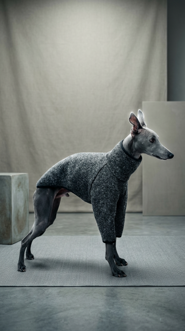 AI product shot of Wool Whippet Coat - Quinn