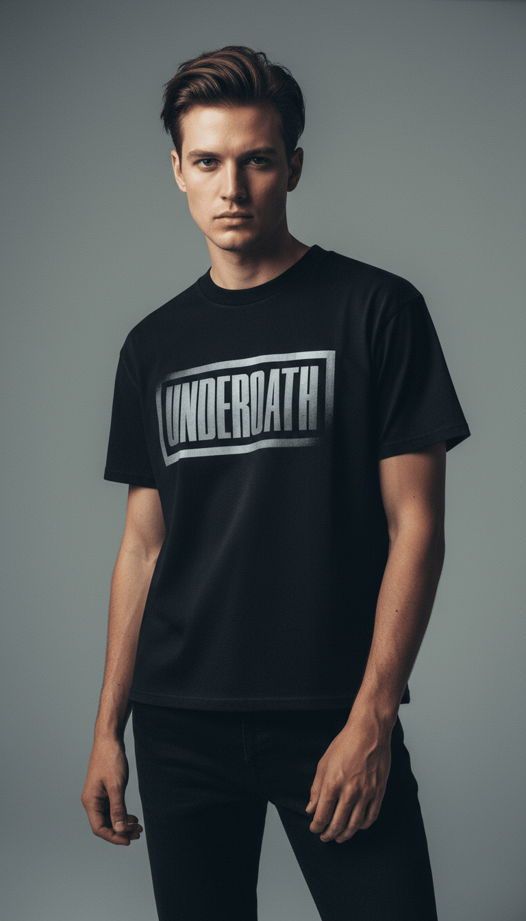 AI product shot of Spring Tour 2025 T-Shirt