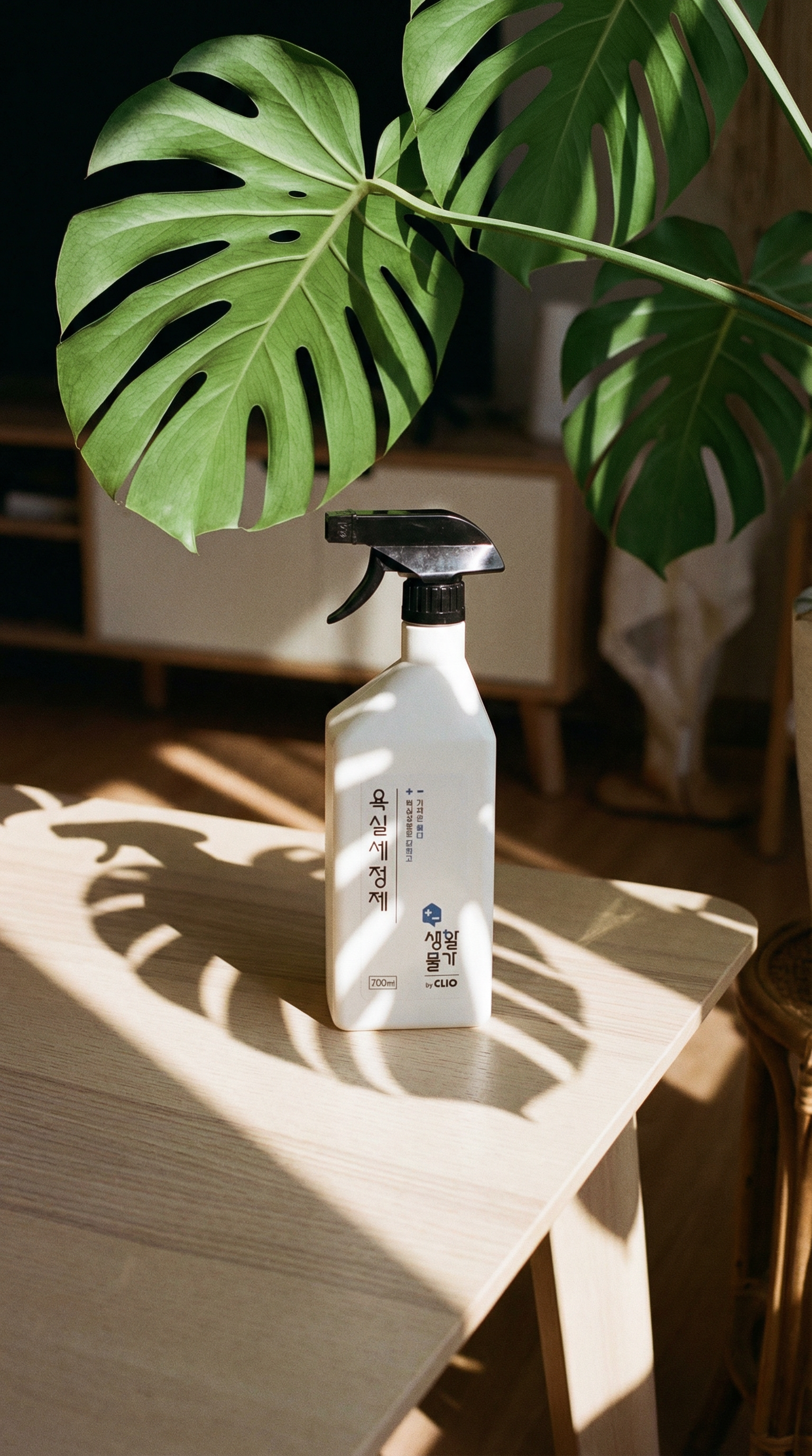 AI product shot of 크리오 생활물가 욕실 세정제, 700ml, 1개