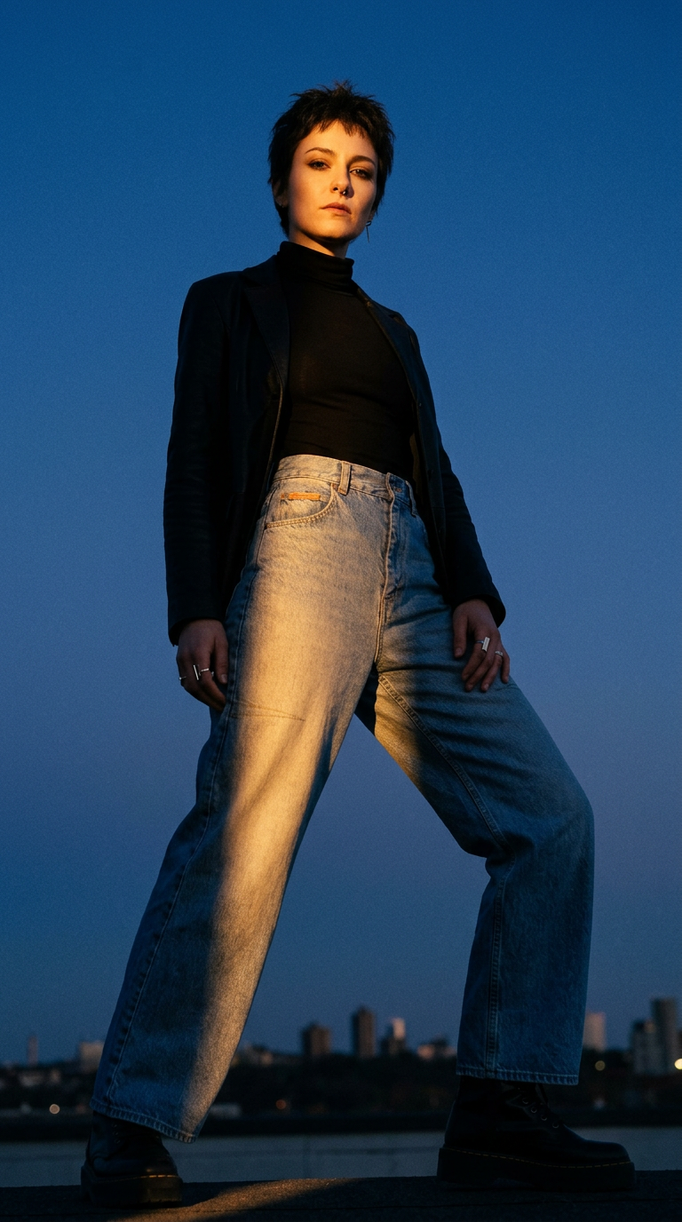 AI product shot of Tomboy for WOMEN