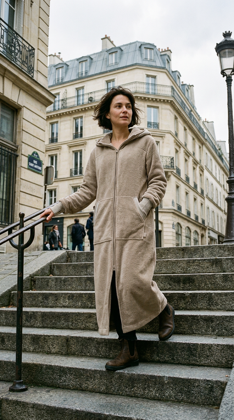 AI product shot of Balboa dames badjas