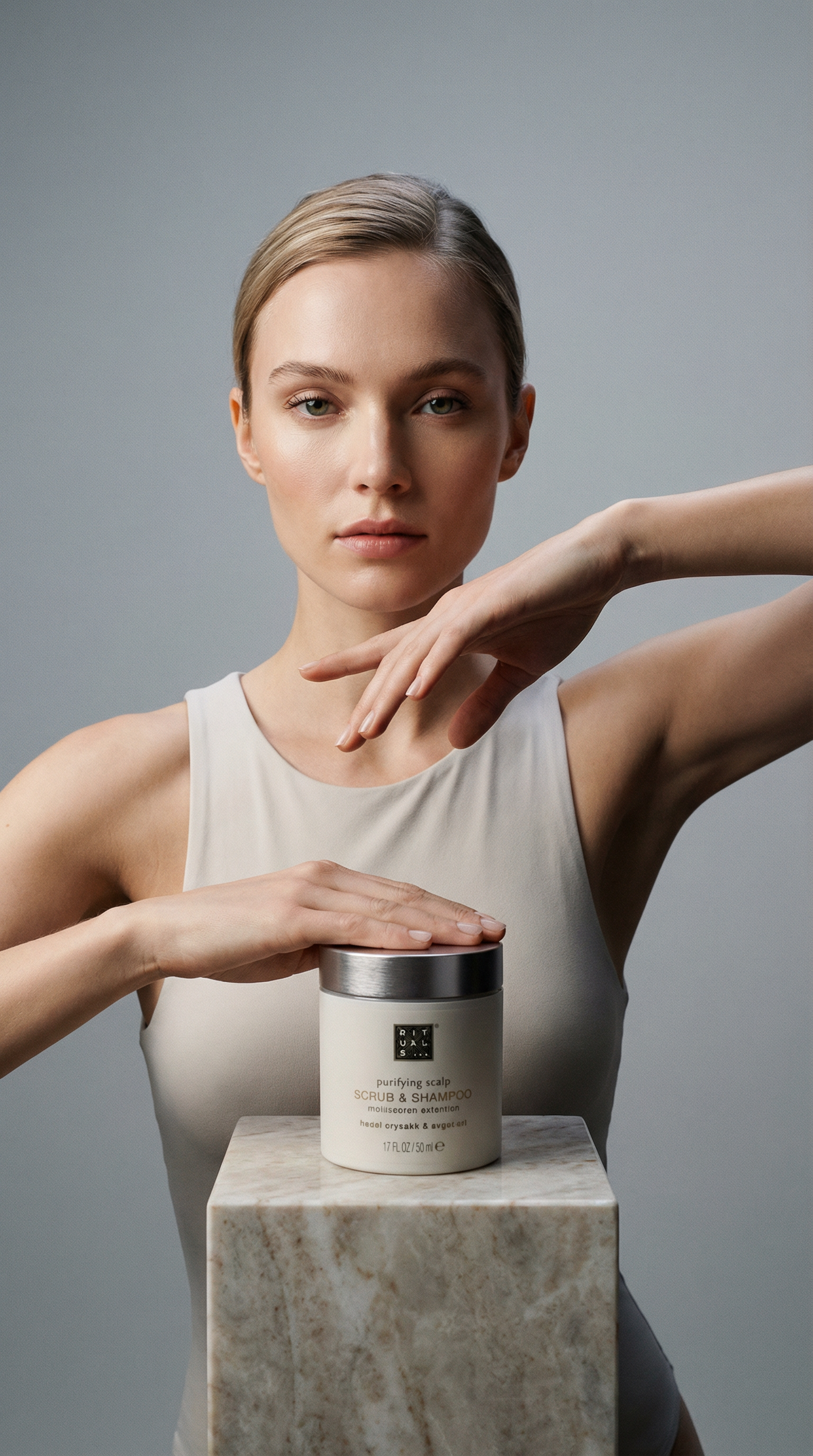 AI product shot of Scalp Scrub