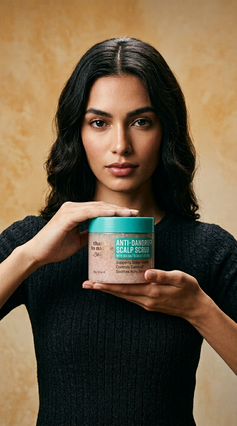 AI product shot of Anti-Dandruff Scalp Scrub