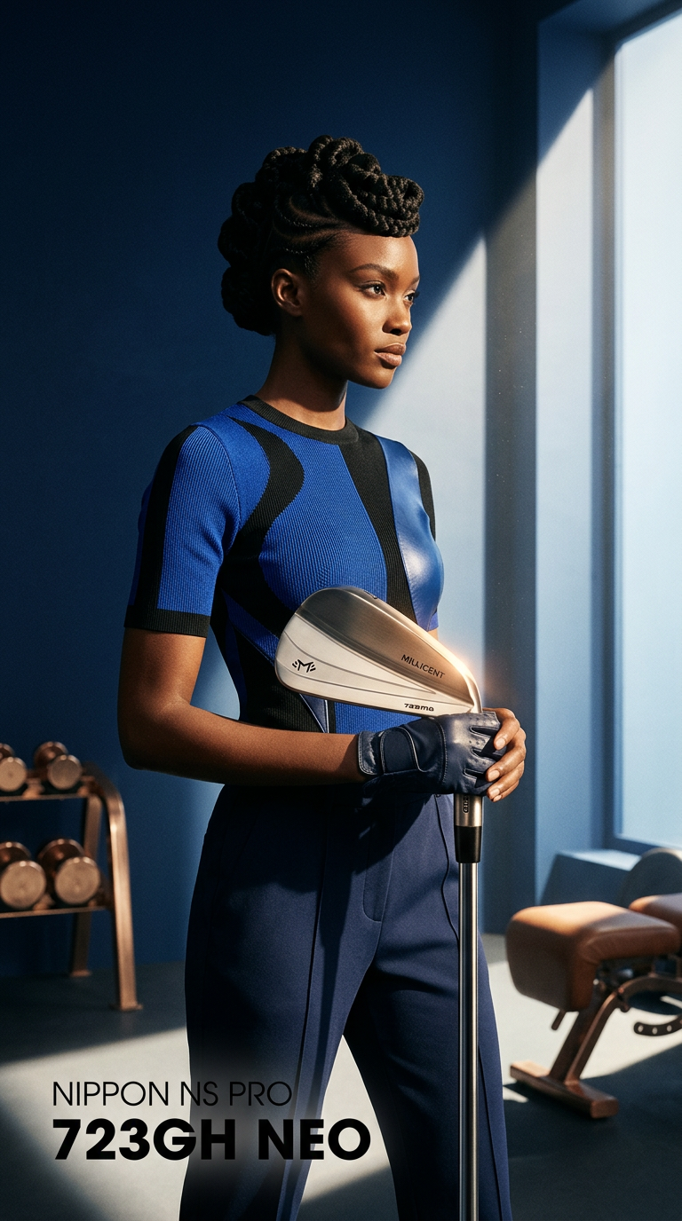 AI product shot of 723MB Forged Irons w/ NS Pro 750GH Neo Steel