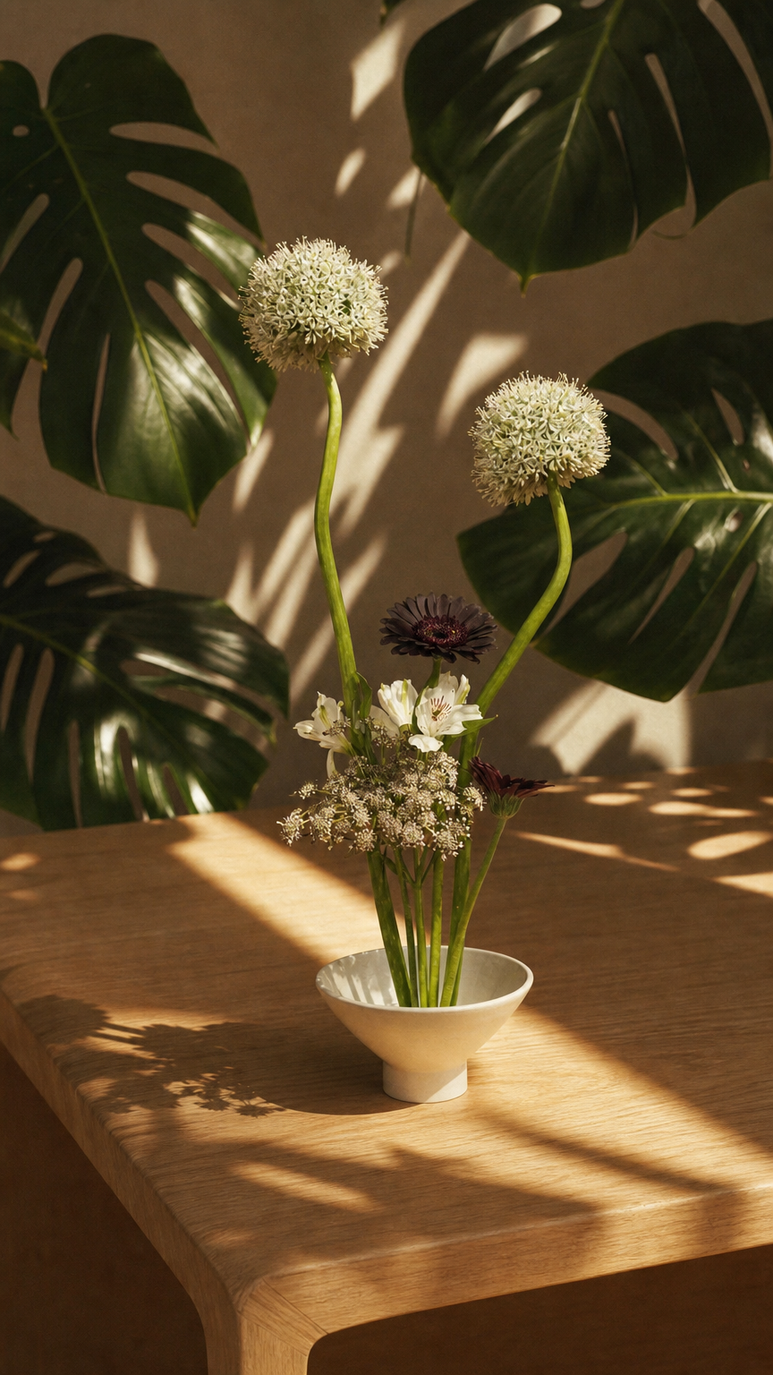 AI product shot of KB02 | Kokedama Bowl