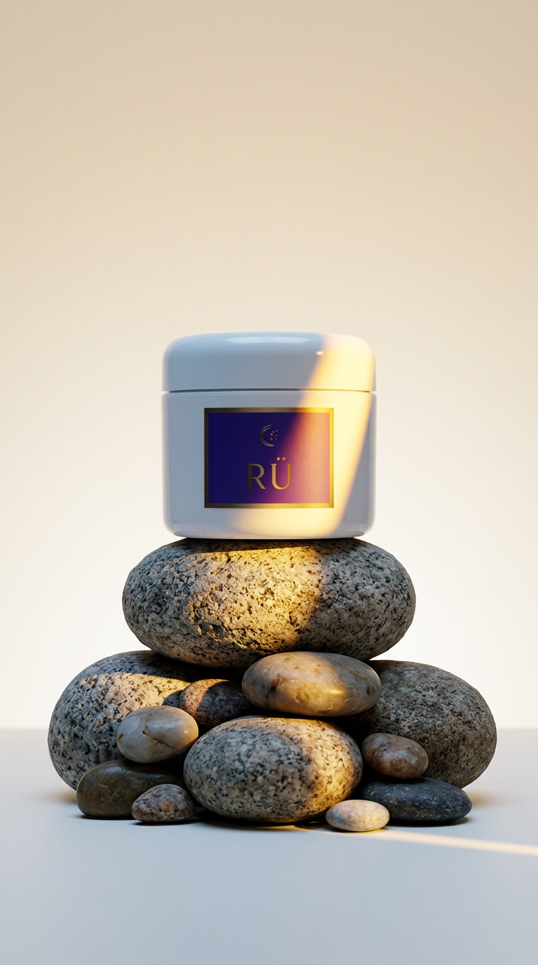 AI product shot of RU Cosmetics - Ultimate Repair Lotion