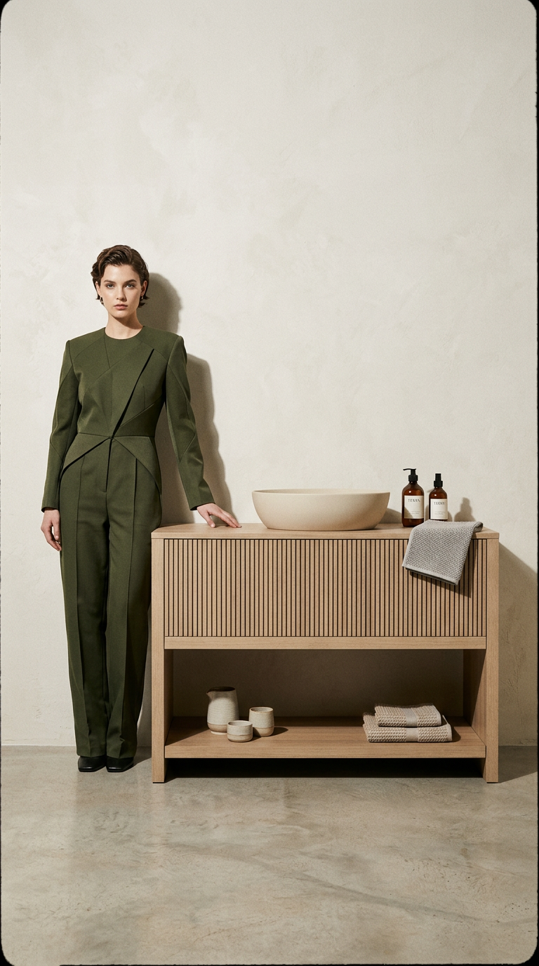 AI product shot of Platform 1200 Vanity