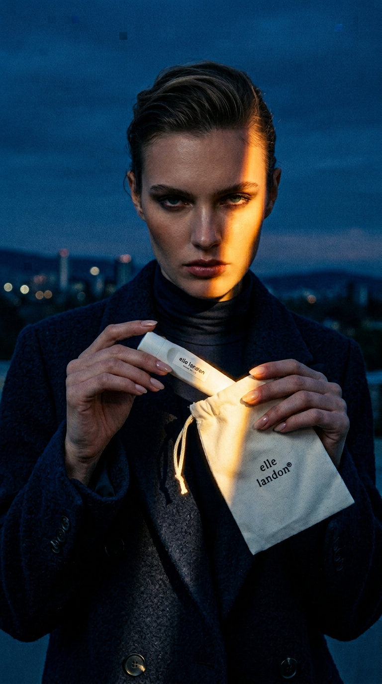 AI product shot of Purse Size Luxury Face Oil (12 mL)