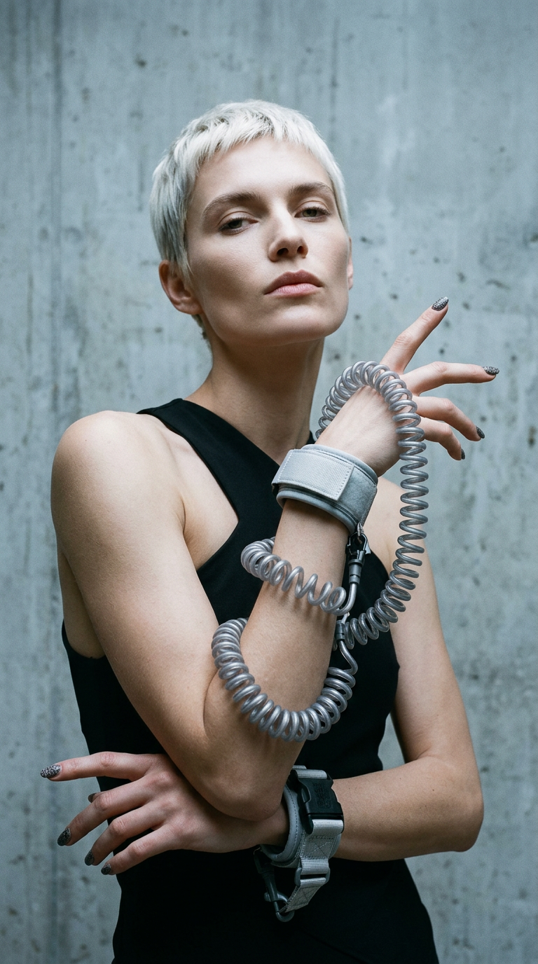 AI product shot of Dooky bezpieczna opaska na nadgarstek