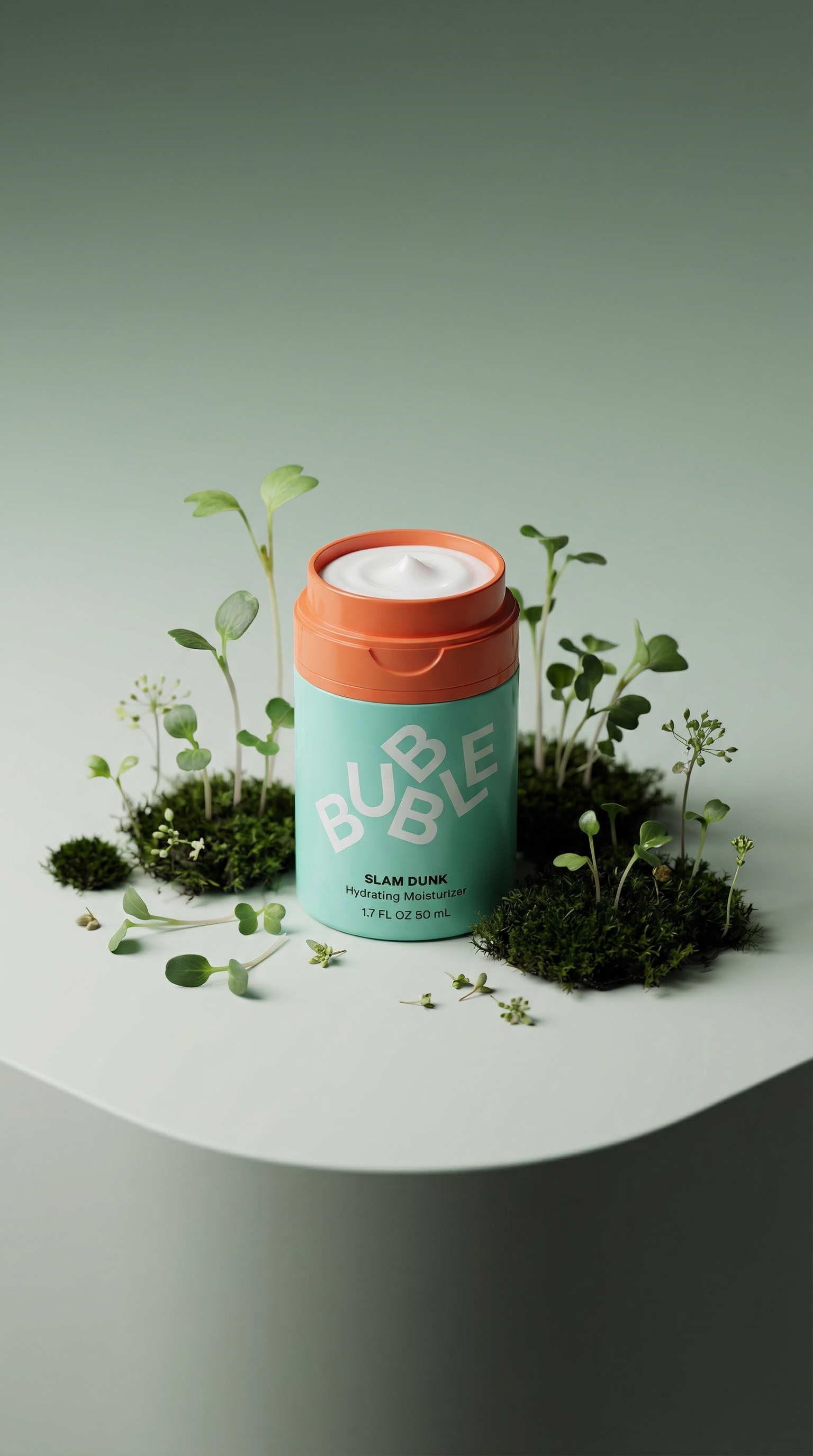 AI product shot of Slam Dunk Hydrating Moisturizer