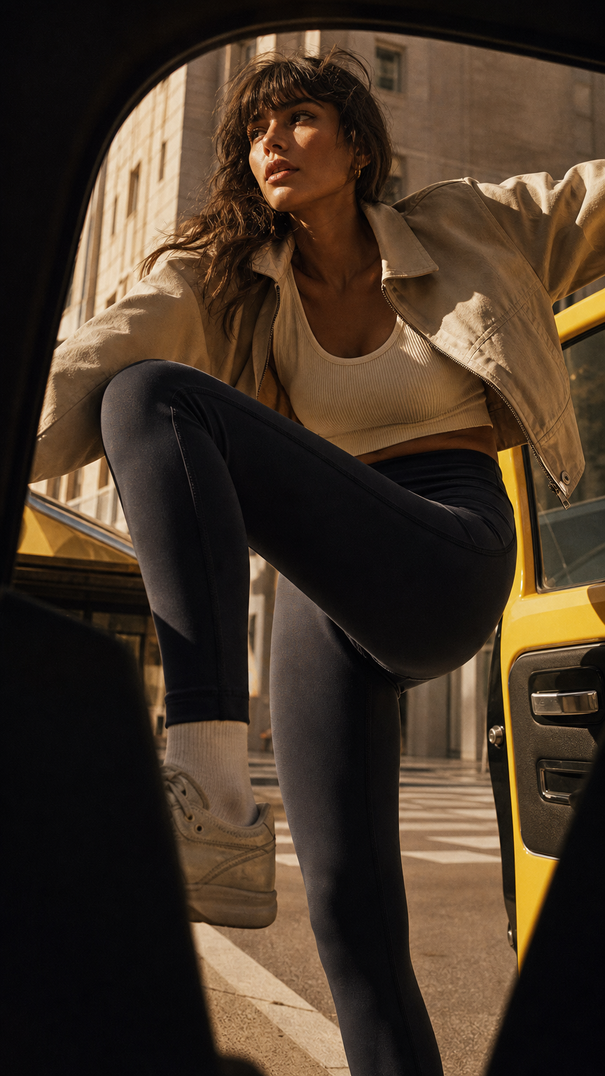 AI product shot of Leggings