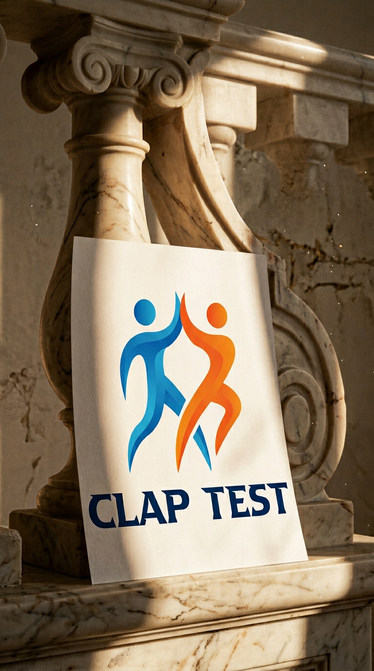 AI product shot of CLAP Test