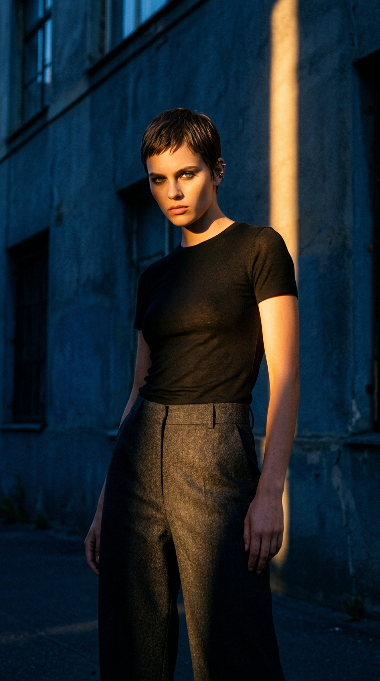 AI product shot of All Day Crew Tee