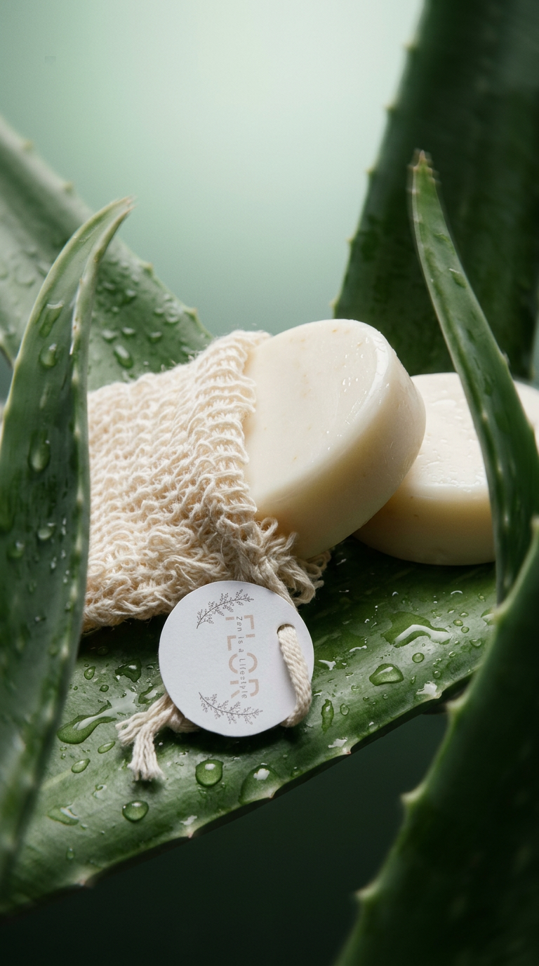 AI product shot of South France Love Organic Shea Butter Goat milk