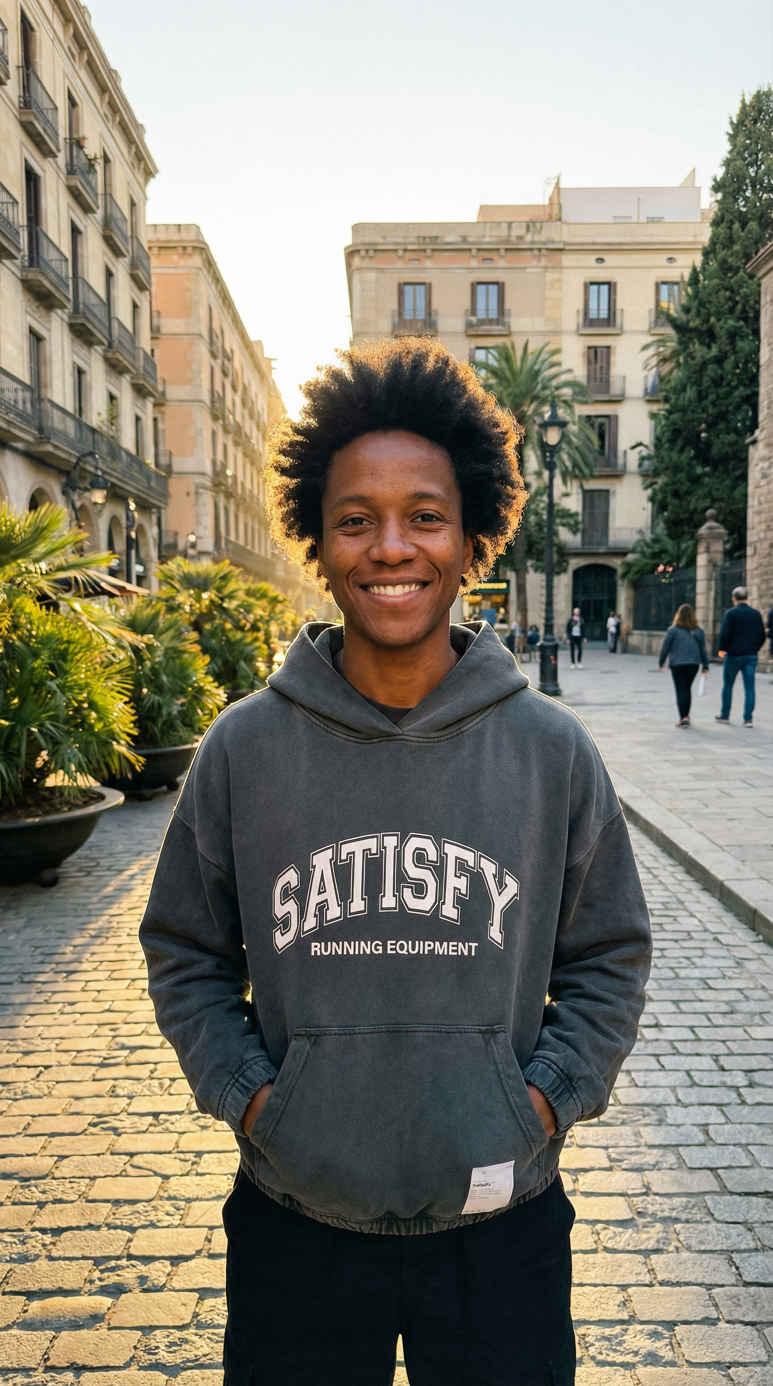 AI product shot of SOFTCELL HOODIE