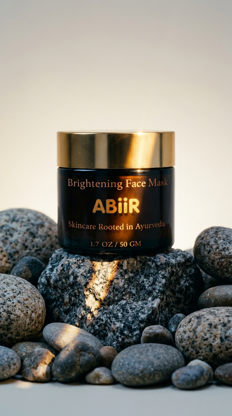 AI product shot of Brightening Face Mask