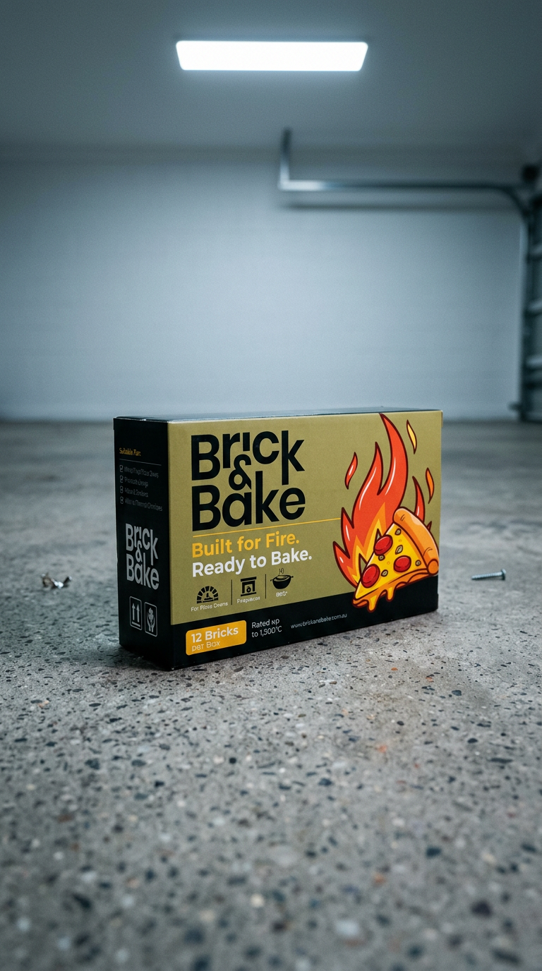 AI product shot of Firebrick Pack of 6