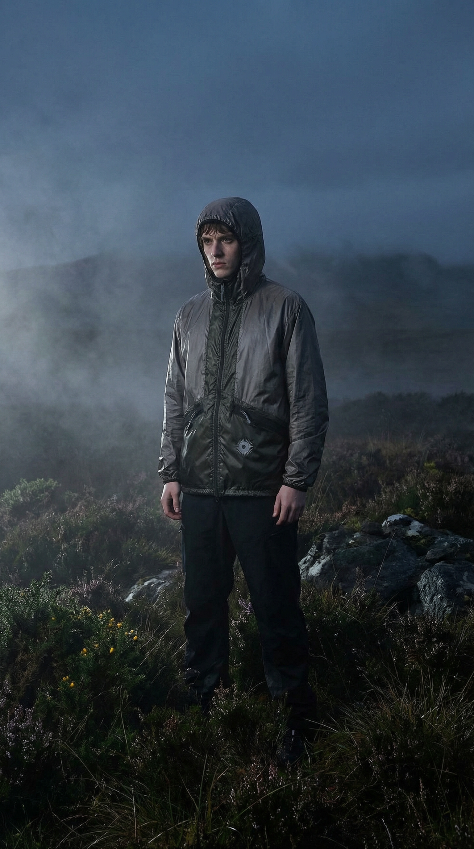 AI product shot of WINDBREAKER JKT REFLECTIVE