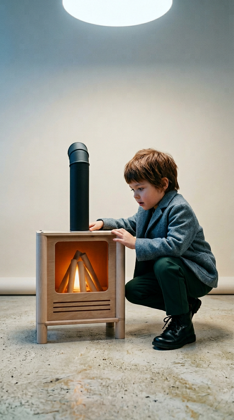 AI product shot of The Scandik - Black