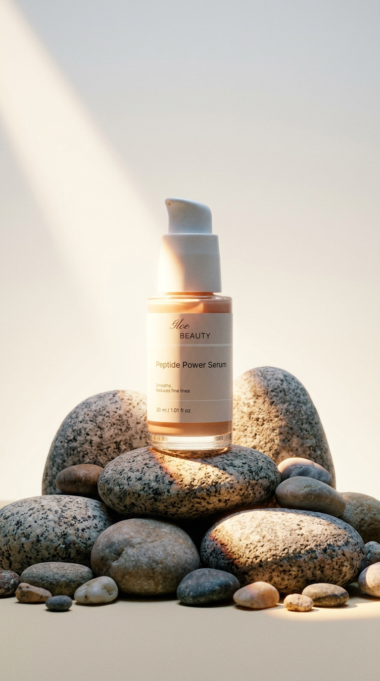 AI product shot of Peptide Anti-Aging Serum
