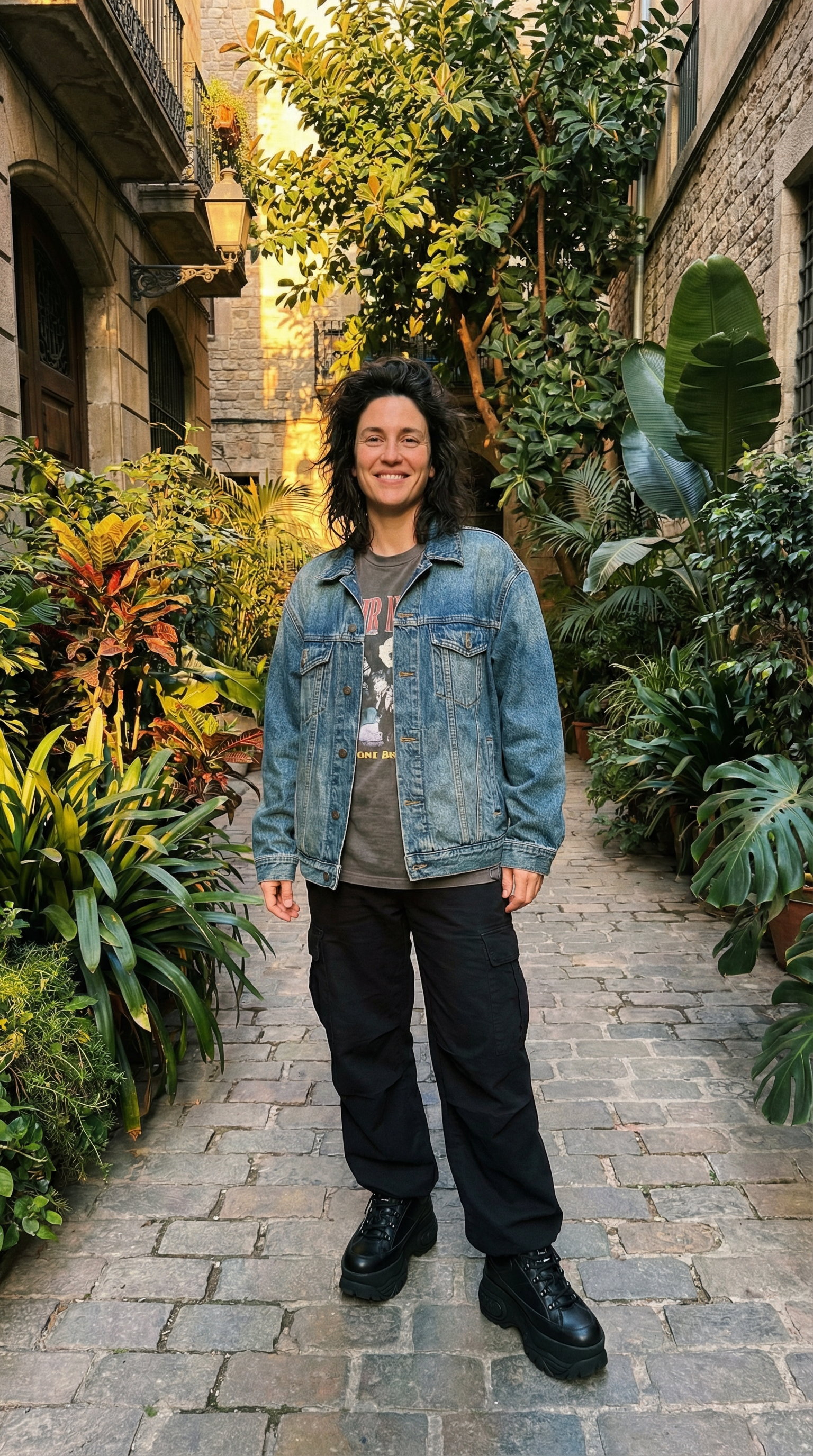 AI product shot of Sporty Black Leather