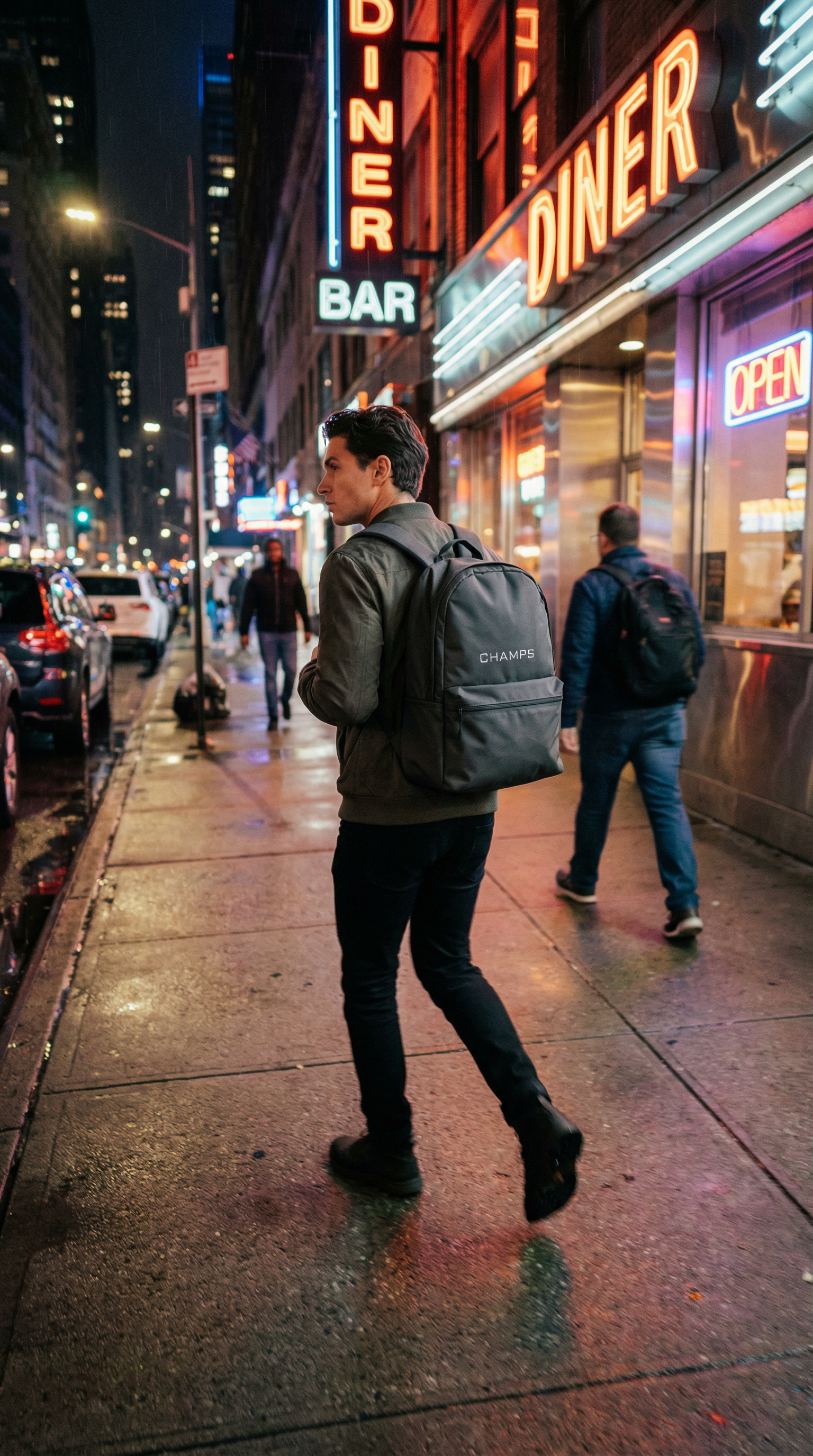 AI product shot of Onyx / Essential Backpack