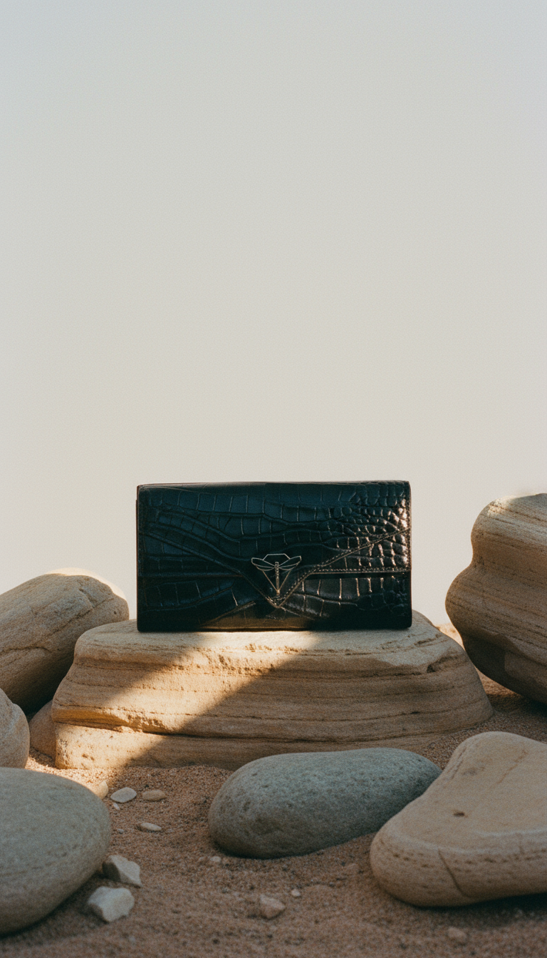 AI product shot of BAHD'OR B PURSE BLACK