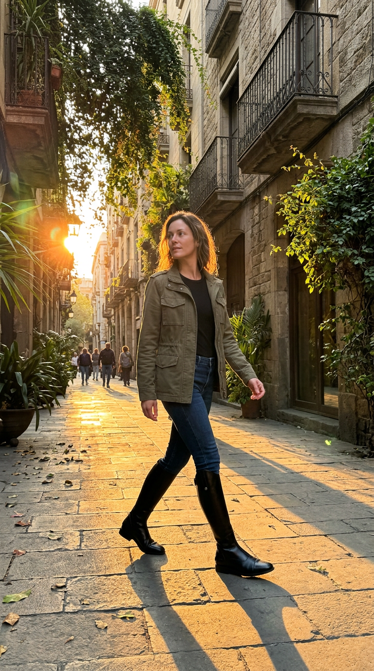 AI product shot of Ganzjahres-Stiefel