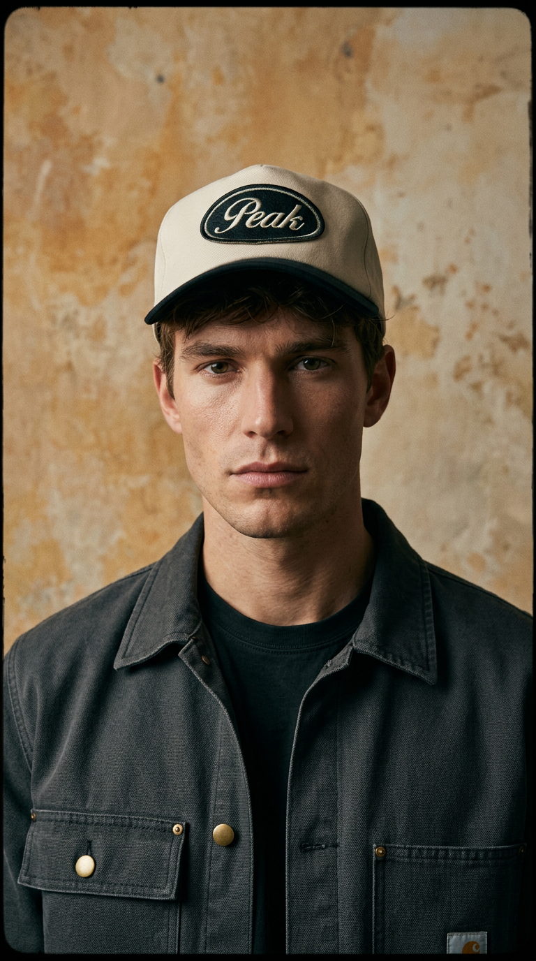 AI product shot of 'Peak Heritage' | Black Patch