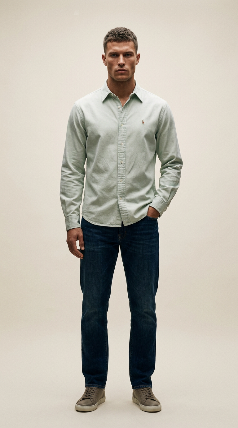 AI product shot of Polo Shirt