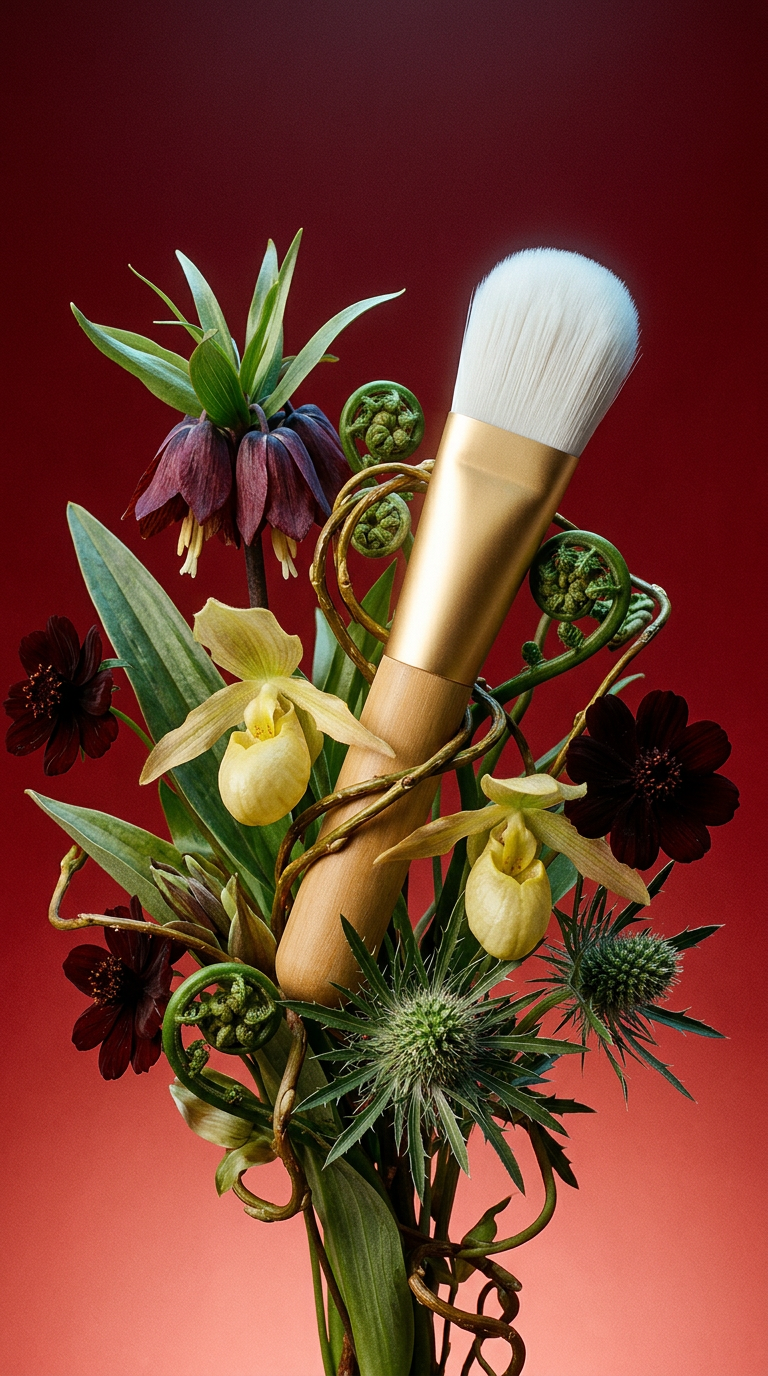 AI product shot of The Brush & Glow Duo
