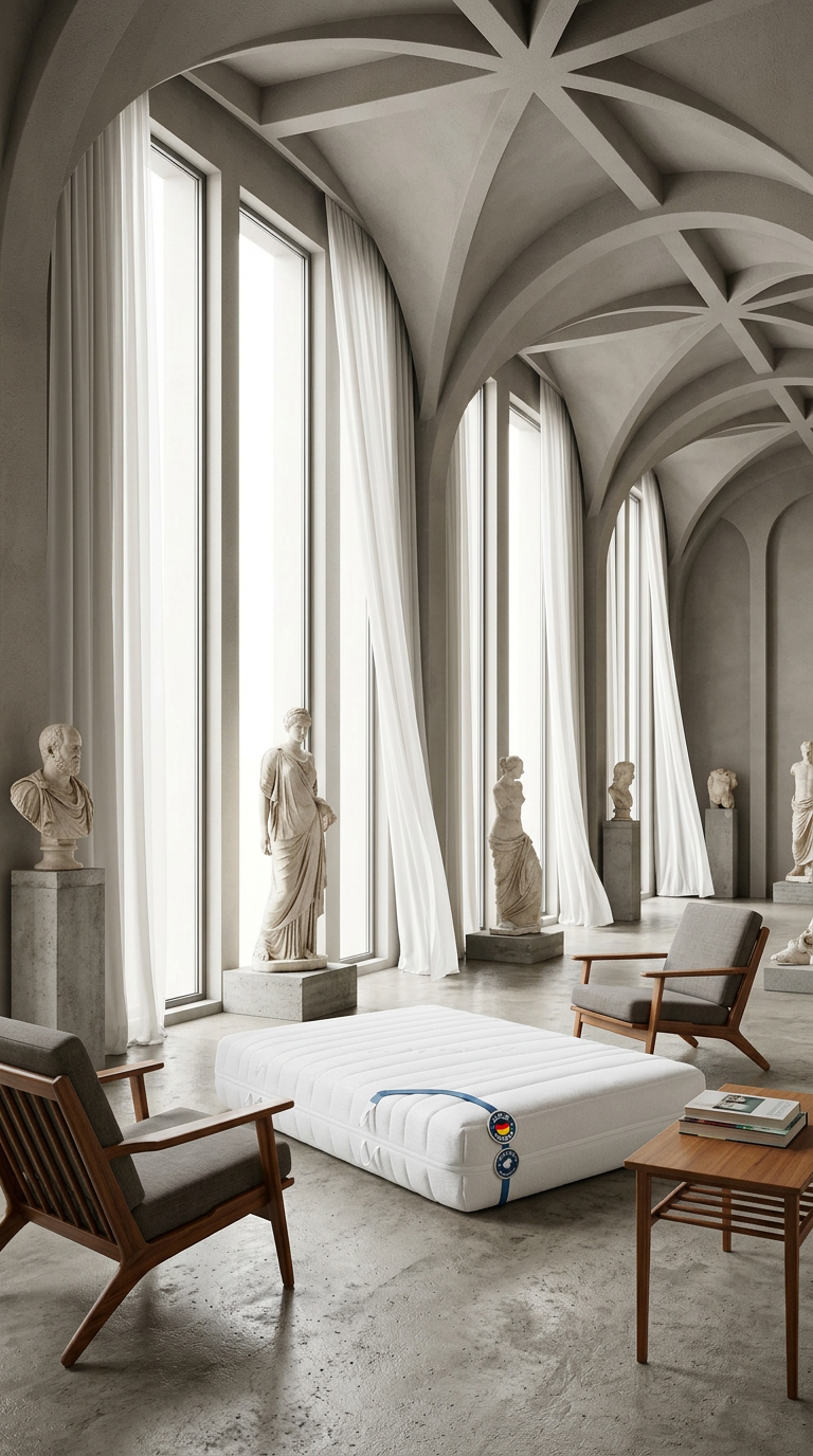 AI product shot of BMM Kindermatratze Razze